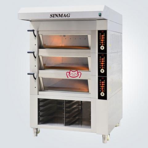 SINMAG  SE-933G 不锈钢电烤炉（玻...