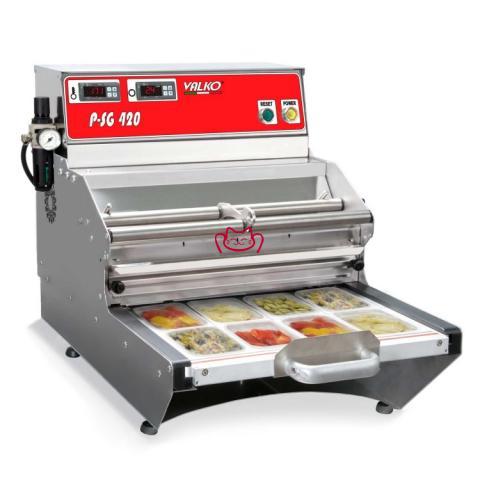 VALKO P-SG 420气动半自动托盘封口机