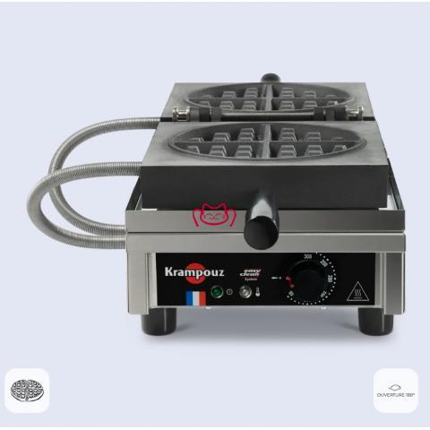 KRAMPOUZ  WECBCA  圆型华夫饼机...