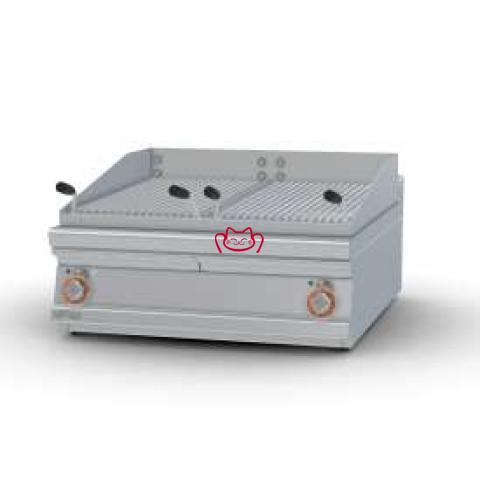 LOTUS CWT-98ETX  MARINE船用商用台式双区不锈钢电热烧烤炉