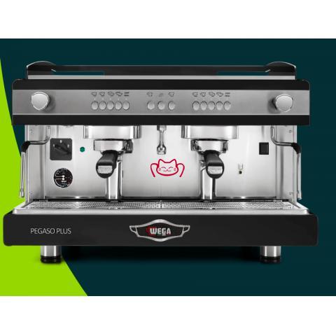 WEGA  PEGASO PLUS毕加索双头电控高杯版咖啡机（黑色、白色可选）